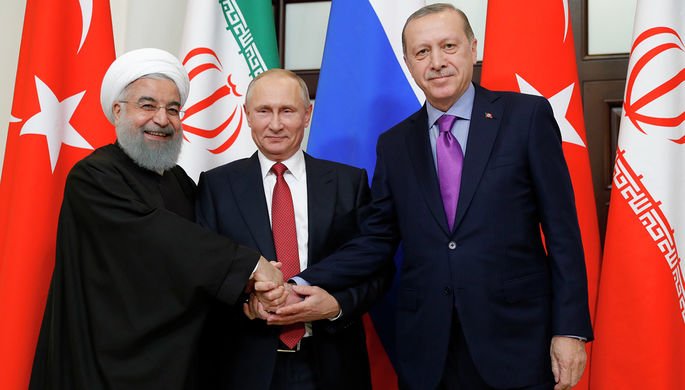 Putin, Erdogon va Ruhoniy Idlib taqdirini hal qilmoqda