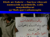 Hizb ut-Tahrir – Suriya viloyati namoyish uyushtirib, xolis mujohidlarni qoʻllab-quvvatlamoqda