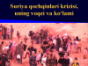 Suriya qochqinlari krizisi, uning voqei va koʻlami