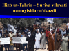 Hizb ut-Tahrir – Suriya viloyati namoyishlar oʻtkazdi
