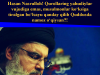 Hasan Nasrulloh! Qurollaring yahudiylar vujudiga emas, musulmonlar koʻksiga tiralgan boʻlsayu qanday qilib Quddusda namoz oʻqiysan?!