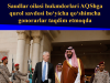 Saudlar oilasi hukmdorlari AQShga qurol savdosi boʻyicha qoʻshimcha gonorarlar taqdim etmoqda