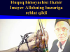 Huquq himoyachisi Ilьmir Imayev Allohning huzuriga rehlat qildi