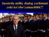 Jazoirda milliy dialog yechimmi yoki koʻzboʻyamachilik?!