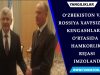 O‘zbekiston va Rossiya Xavfsizlik kengashlari o‘rtasida hamkorlik rejasi imzolandi