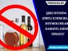 Qirg‘istonda spirtli ichimliklar iste’molchilari kamaydi, sababi nimada?