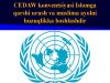 CEDAW konventsiyasi Islomga qarshi urush va muslima ayolni buzuqlikka boshlashdir