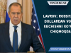 Lavrov: Rossiya dollardan voz kechishni ko‘rib chiqmoqda