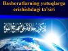 Bashoratlarning yutuqlarga erishishdagi ta’siri