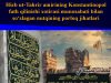 Hizb ut-Tahrir amirining Konstantinopol fath qilinishi xotirasi munosabati bilan so‘zlagan nutqining porloq jihatlari