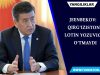Jeenbekov: Qirg‘iziston lotin yozuviga o‘tmaydi