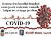 Koronavirus kasalligi haqidagi savol-javob nashramiz xususida kelgan so‘rovlarga javoblar