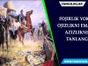 Fojirlik yoki ojizlikni emas, AZIZLIKni tanlang
