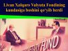 Livan Xalqaro Valyuta Fondining kundasiga boshini qo‘yib berdi