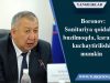 Boronov: Sanitariya qoidalari buzilmoqda, karantin kuchaytirilishi mumkin