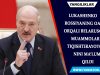 Lukashenko Rossiyaning OAV orqali Belarusga muammolar tiqishtirayotganini ma’lum qildi