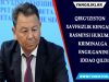 Qirg‘iziston Xavfsizlik kengashi rasmiysi hukumat kriminalga engilganini iddao qildi