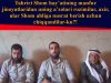 Tahriri Shom hay’atining manfur jinoyatlaridan uning a’zolari rozimilar, axir, ular Shom ahliga nusrat berish uchun chiqqandilar-ku?!