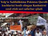 Yolg‘iz Xalifalikkina Pokiston Qurolli kuchlarini bosib olingan Kashmirni ozod etish sari safarbar qiladi