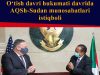 O‘tish davri hukumati davrida AQSh-Sudan munosabatlari istiqboli