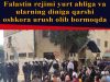 Falastin rejimi yurt ahliga va ularning diniga qarshi oshkora urush olib bormoqda