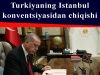Turkiyaning Istanbul konventsiyasidan chiqishi