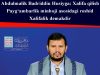 Abdulmalik Badriddin Husiyga: Xalifa qilish Payg‘ambarlik minhoji asosidagi roshid Xalifalik demakdir