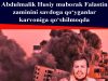 Abdulmalik Husiy muborak Falastin zaminini savdoga qo‘yganlar karvoniga qo‘shilmoqda