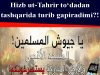 Hizb ut-Tahrir to‘dadan tashqarida turib gapiradimi?!