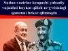 Sudan vazirlar kengashi yahudiy vujudini boykot qilish to‘g‘risidagi qonunni bekor qilmoqda