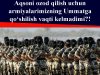 Aqsoni ozod qilish uchun armiyalarimizning Ummatga qo‘shilish vaqti kelmadimi?!