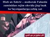 Hizb ut-Tahrir – muborak Falastin zaminidan rejim olovida jizg‘inak bo‘layotganlarga ochiq xat