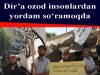 Dir’a ozod insonlardan yordam so‘ramoqda