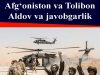 Afg‘oniston va Tolibon Aldov va javobgarlik