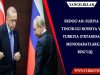 Erdog‘an: Suriya tinchligi Rossiya va Turkiya o‘rtasidagi munosabatlarga bog‘liq