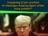 Trampning Gʼazo urushini toʼxtatishga chaqirayotgani ortida nima yotibdi?!