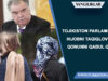 Tojikiston parlamenti hijobni taqiqlovchi qonunni qabul qildi