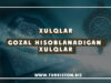 Go‘zal hisoblanadigan xulqlar
