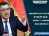Japarov ko‘p qutbli siyosat olib borayotganini ma’lum qildi